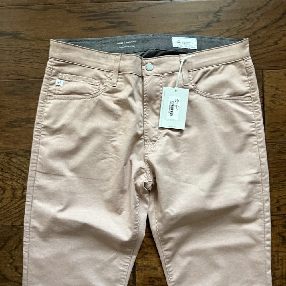 NWT AG Jeans Tellis Modern Slim 34x34 Airluxe Performance Rose Dust 1783CMP